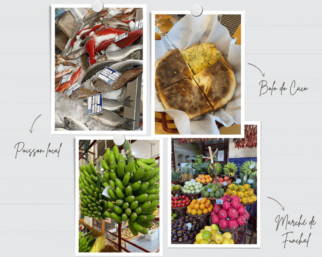 Un excellent patrimoine culinaire, Bolo do caco, Sabre noir, Marché aux fruits